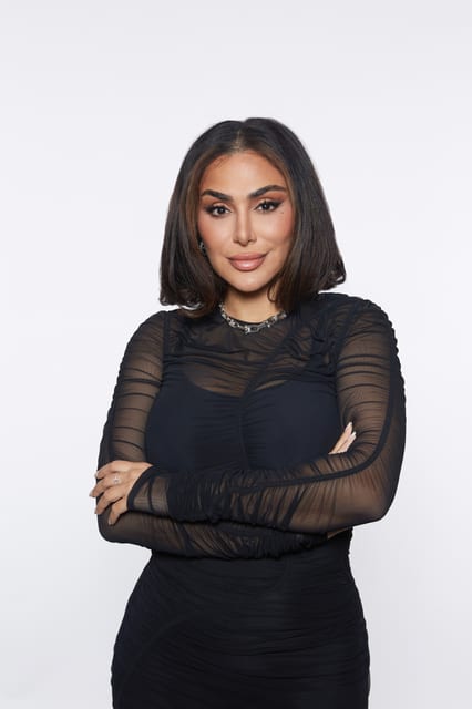 Portrait of Huda Kattan